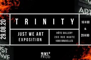 The Trinity SHOW at JUST WE ART Exposition affiche