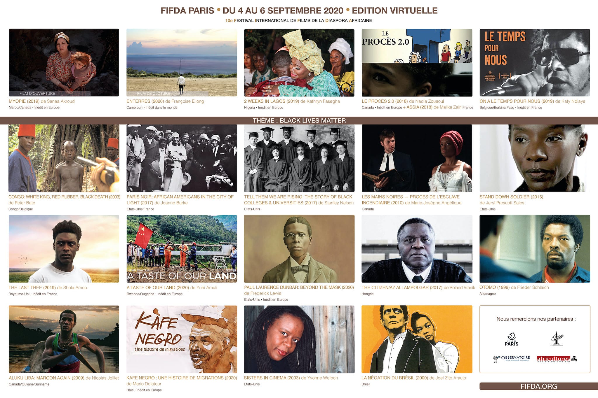 Festival International Des Films De La Diaspora Africaine 2020 Bulles De Culture 7750