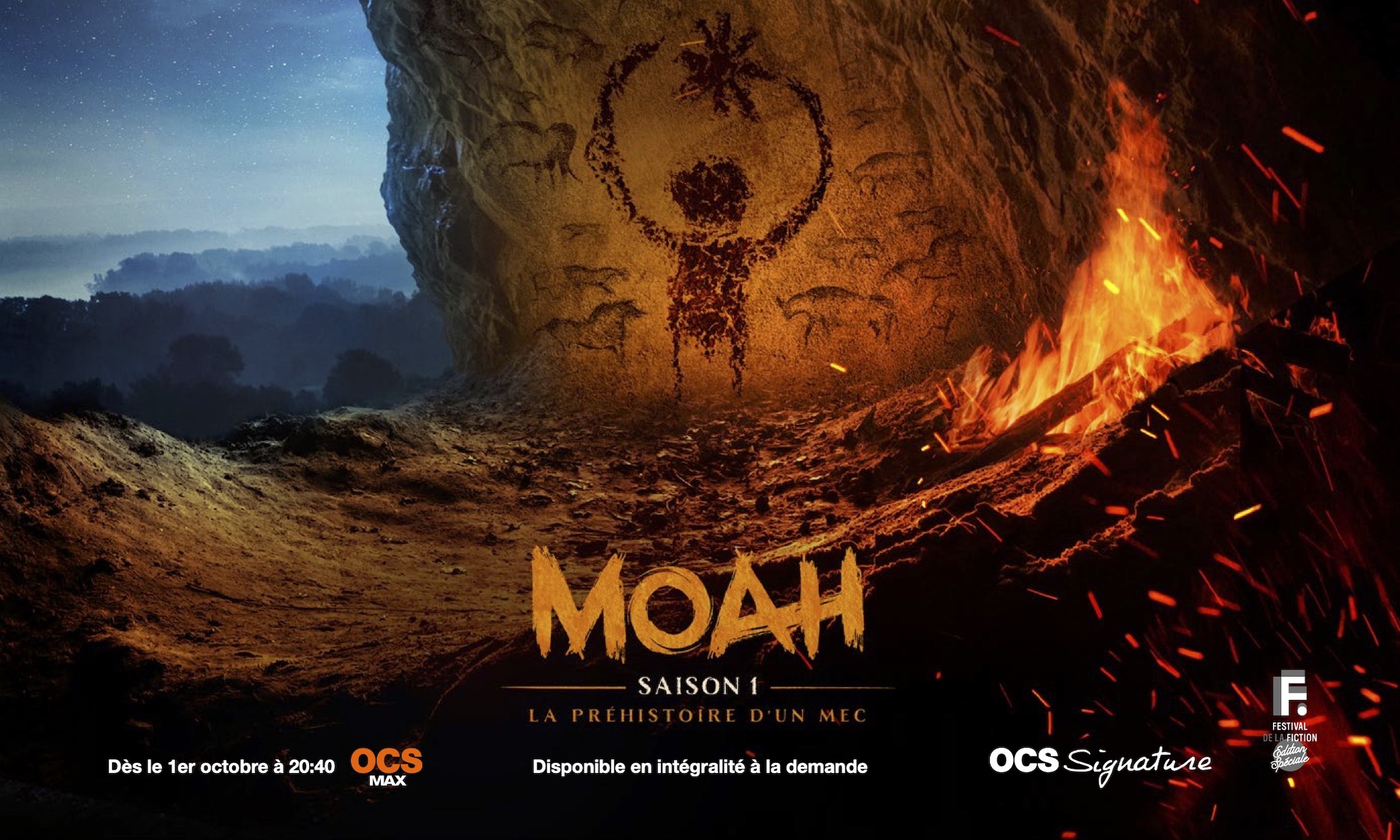 Moah saison 1 affiche série télé