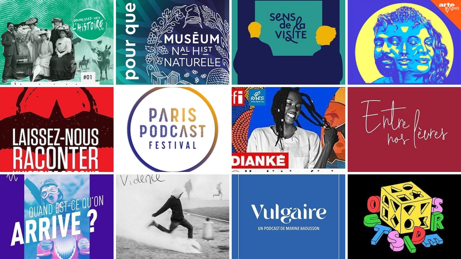 Paris Podcast Festival 2020 palmarès images
