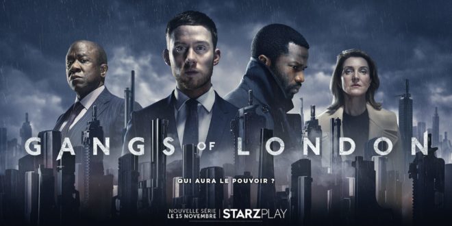 Gangs of London saison 1 affiche STARZPLAY série télé