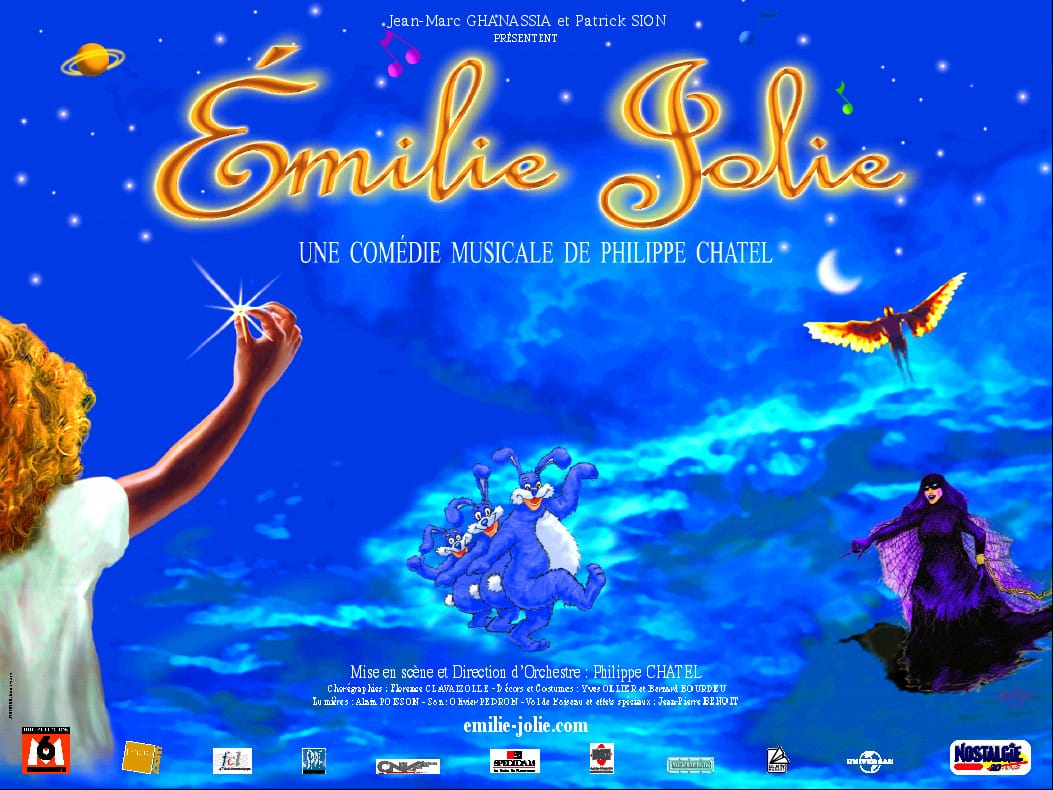 EMILIE JOLIE - Une comédie musicale de Philippe CHATEL affiche spectacle
