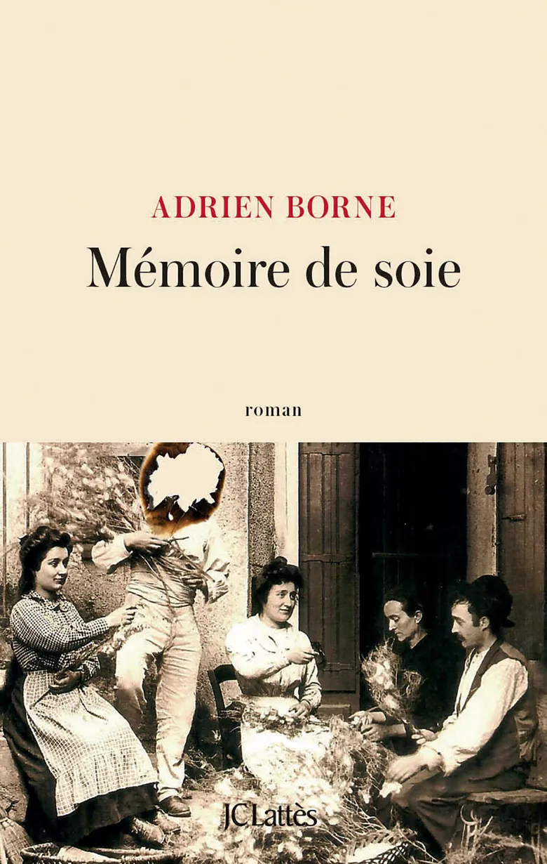 Mémoire de soie livre couverture Adrien Borne