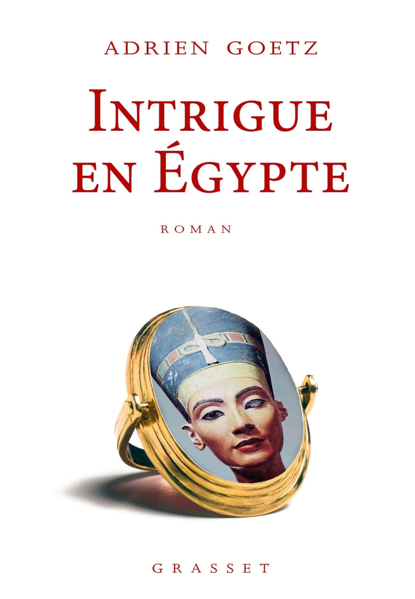intrigue en égypte couverture livre