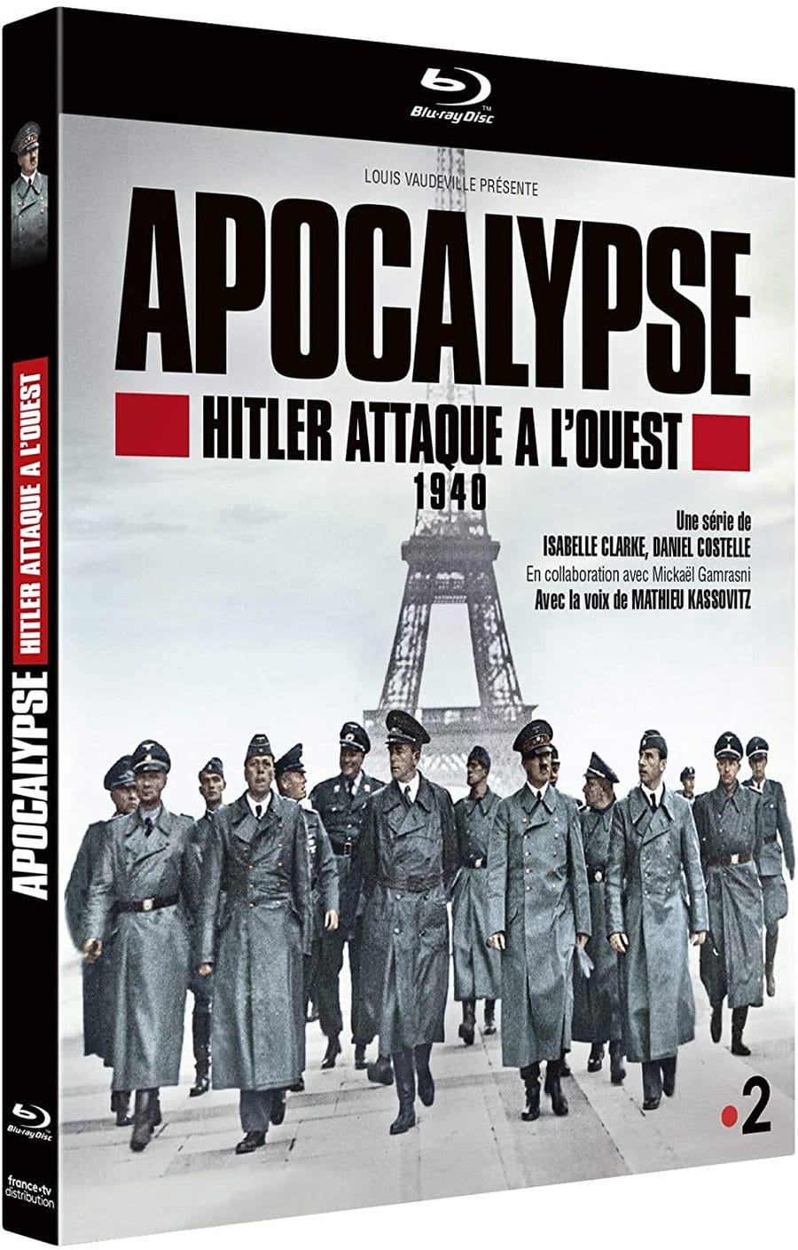 Apocalypse Hitler attaque à l’Ouest (1940) pochette blu-ray documentaire