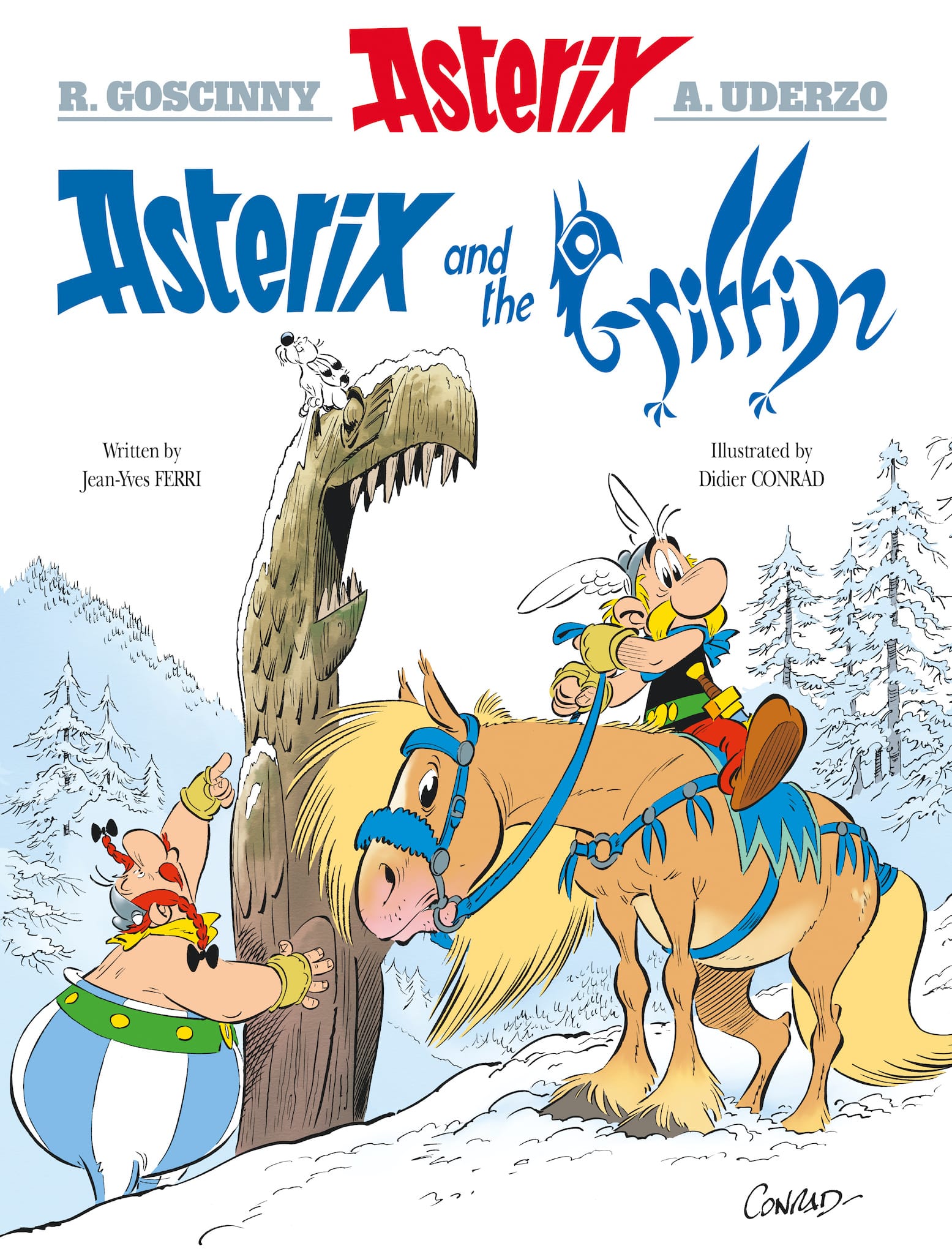 Asterix and the Griffin cover british comic book