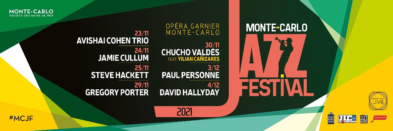 Monte-Carlo Jazz Festival 2021 affiche