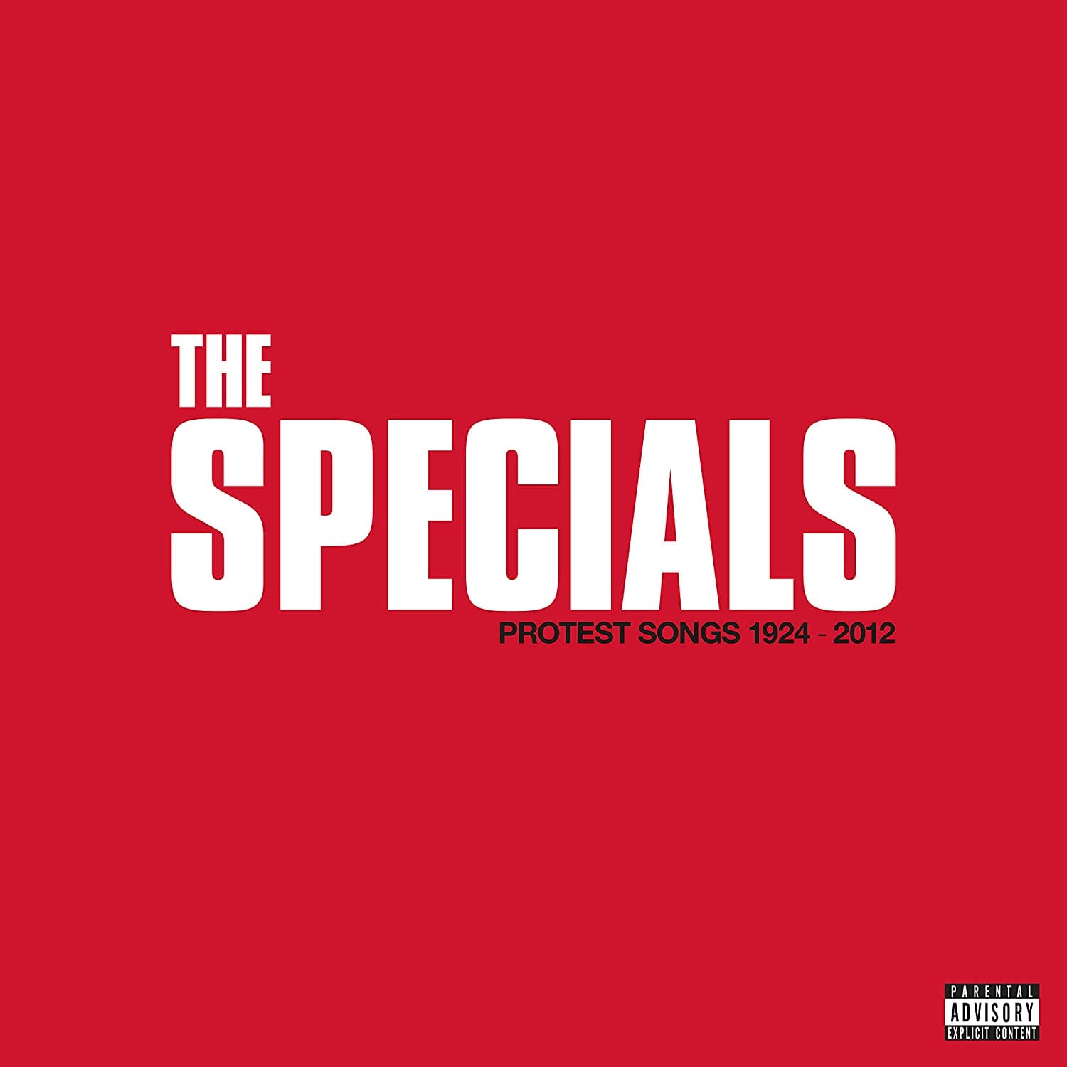 The Specials - Protest Songs 1924-2012 pochette album musique