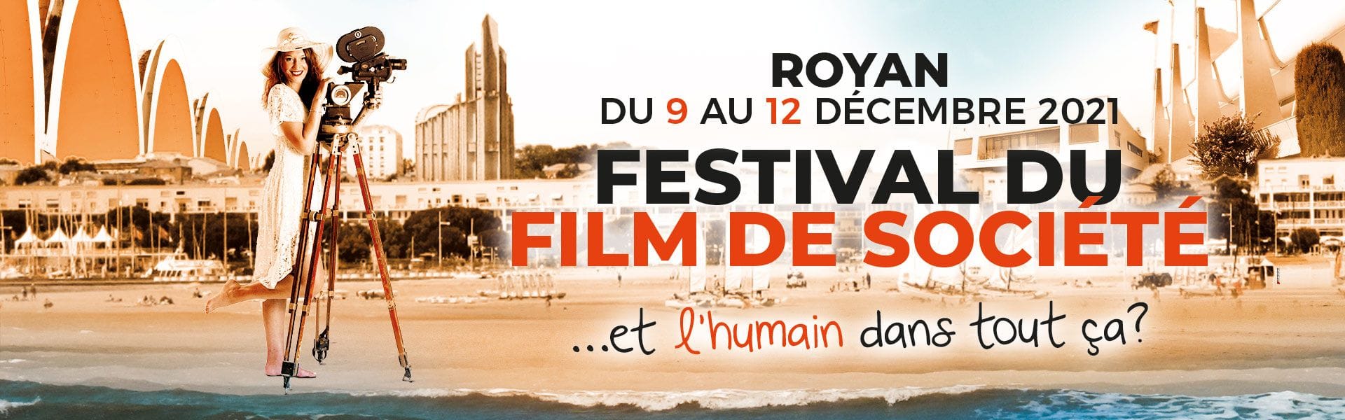 Festival du film de société de Royan 2021 affiche cinéma