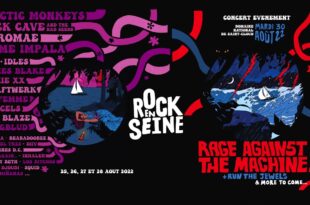 Festival Rock en Seine 2022 affiche 18e édition