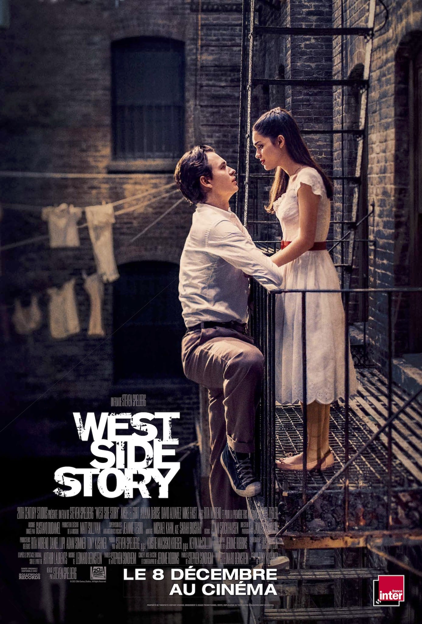West Side Story de Steven Spielberg affiche film cinéma