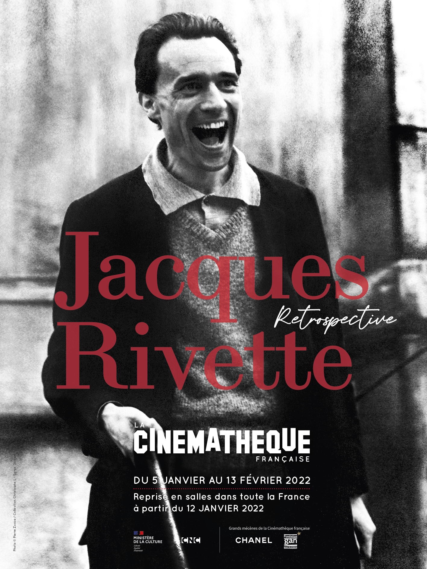 Affiche Jacques Rivette Cinematheque