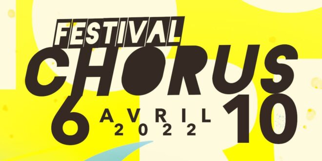 Festival Chorus 2022 affiche musique Hauts-de-Seine