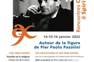 Rencontres Cinéma & Spiritualité autour de la figure de Pier Paolo Pasolini janvier 2022