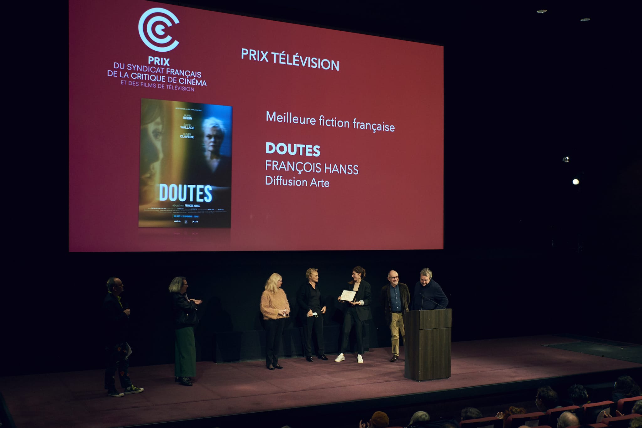 Interview / "François Hanss" pour "Doutes", Prix SFCC 2021 de la meilleure œuvre de fiction 2 Doutes - François Hanss, Prix du Syndicat Français de la Critique de Cinéma et des films de télévision de la meilleure œuvre de fiction photo