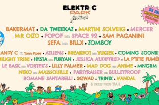 Elektric Park Festival 2022 affiche musique
