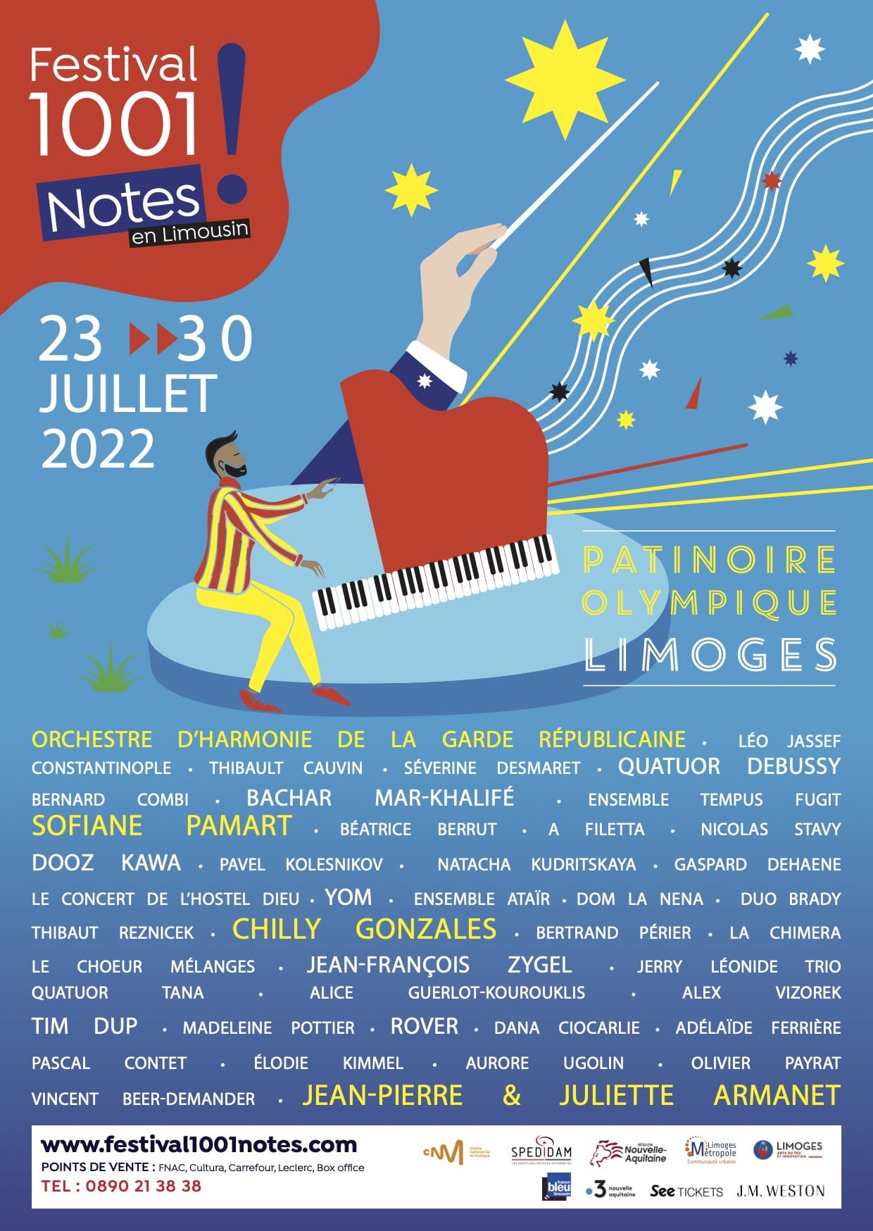Festival 1001 Notes 2022 affiche