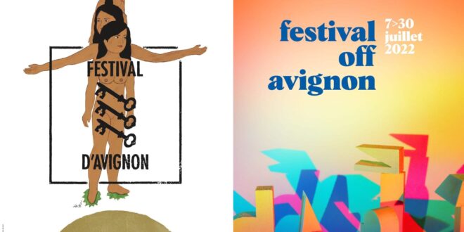 Festival d'Avignon 2022 IN & OFF affiches spectacles