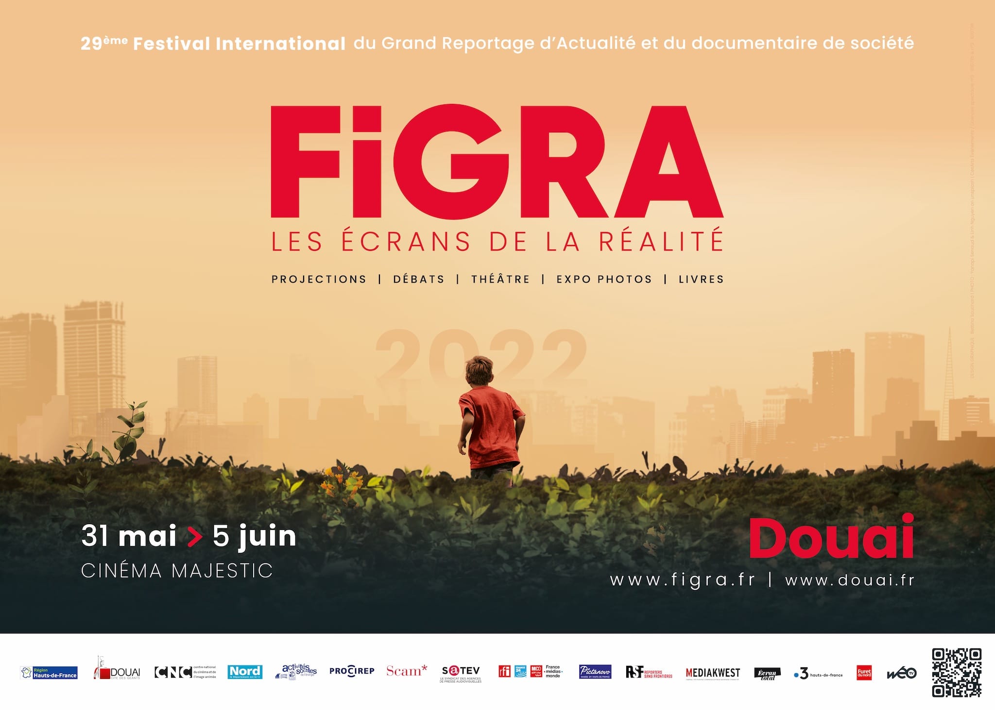 FIGRA 2022 affiche du Festival International du Grand Reportage d'Actualité et du Documentaire de société