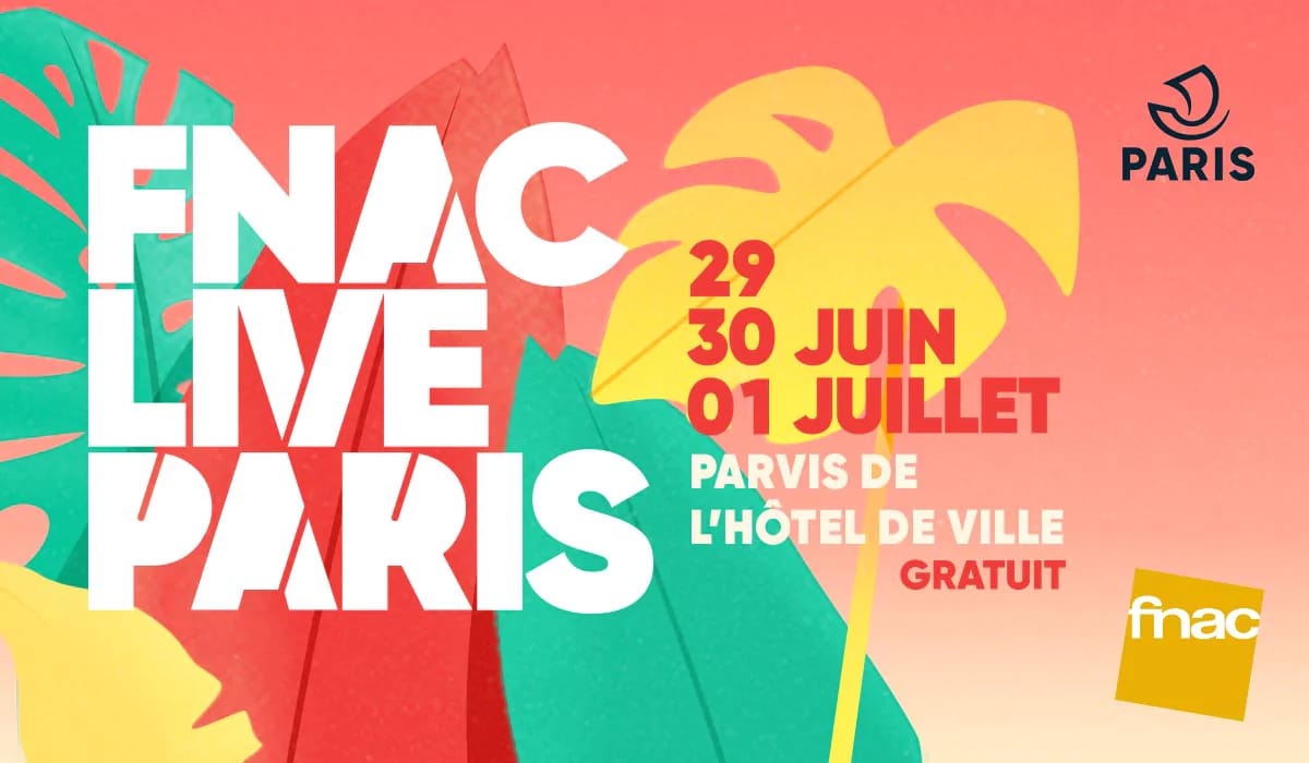 Fnac Live Paris 2022 festival musique