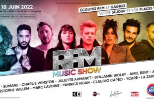 RFM Music Show 2022 affiche musique