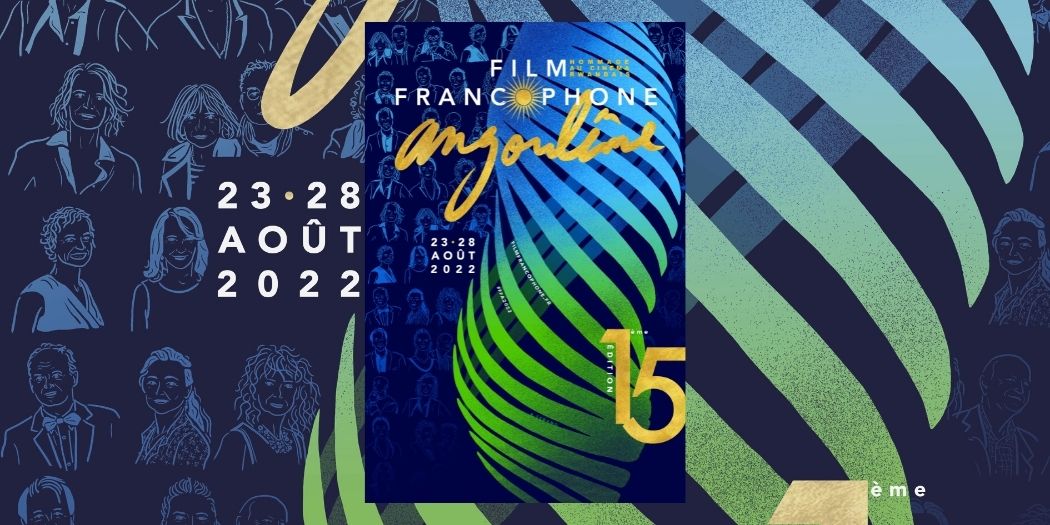 Festival du film francophone d'Angoulême 2022 affiche