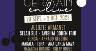 Saint Germain en Live 2022 affiche musique spectacles