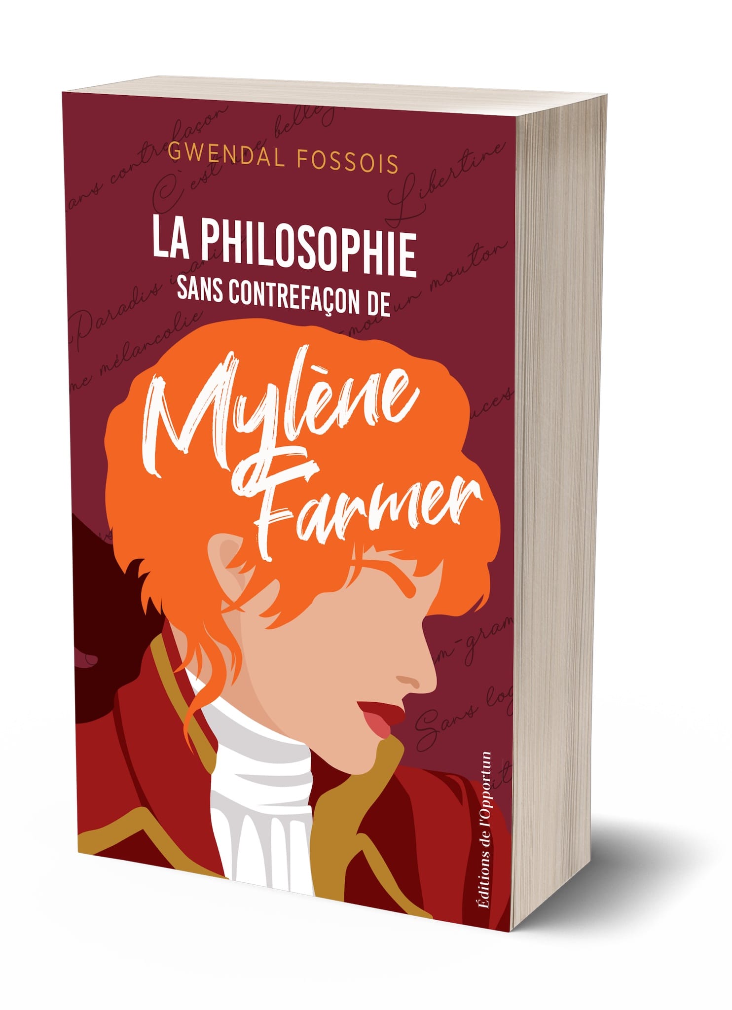 La philosophie sans contrefaçon de Mylène Farmer de Gwendal Fossois image couverture du livre