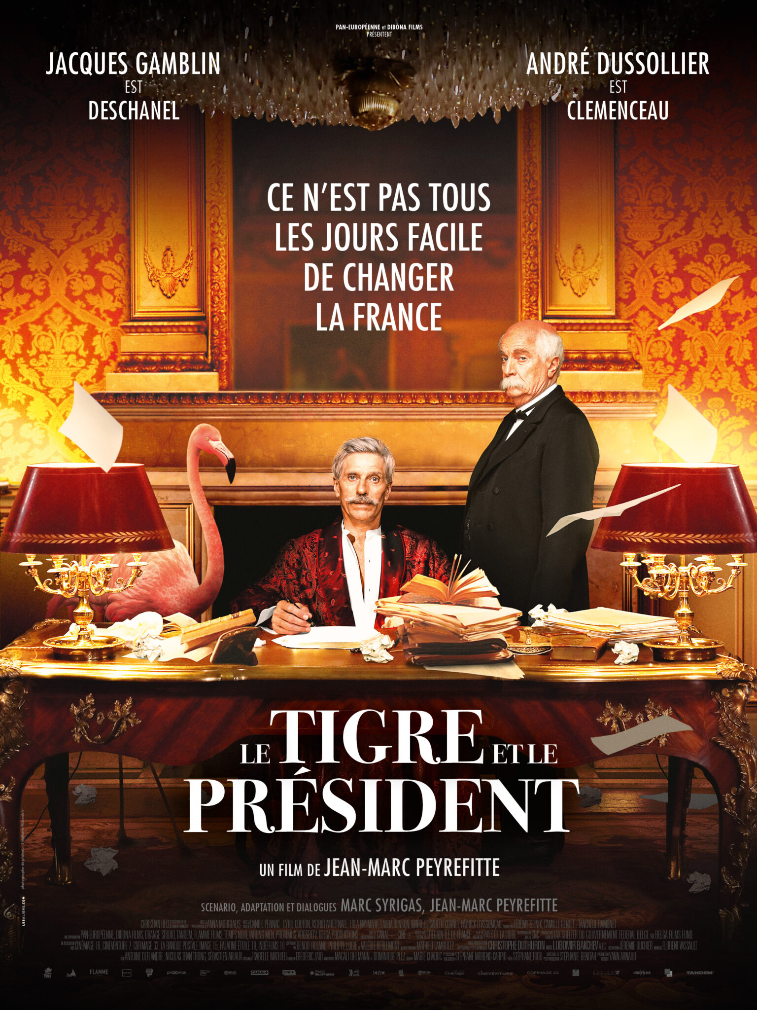 Le Tigre et le président affiche film 2022