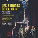 Passagers des 7 Doigts de la main affiche spectacle cirque