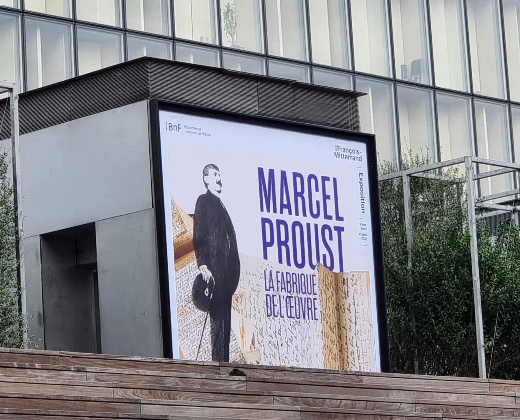 Exposition Marcel Proust. La fabrique de l'oeuvre