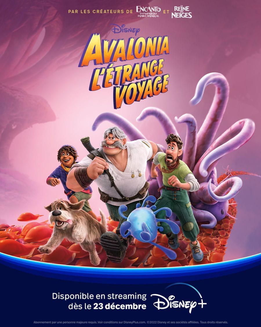 Avalonia, l'étrange voyage affiche film d'animation