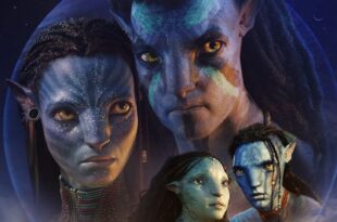 Avatar : La voie de l'eau de James Cameron affiche film cinéma