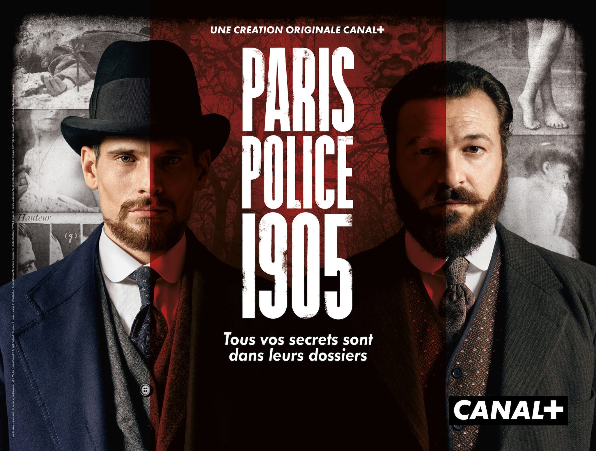 Paris Police 1905 affiche série télé
