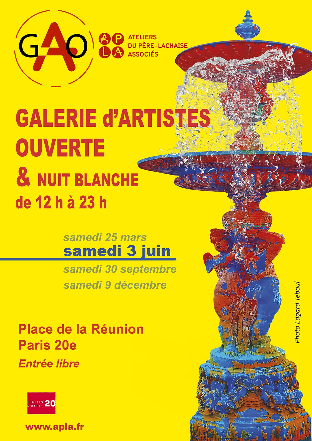 Galerie d'Artistes Ouverte et Nuit Blanche 2023