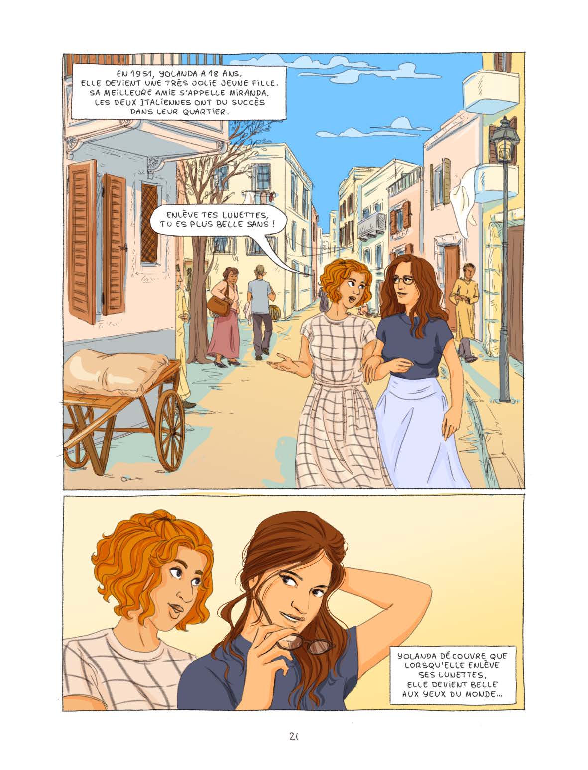 Dalida - Face B de Veronique Grisseaux et Céline Théraulaz image bd