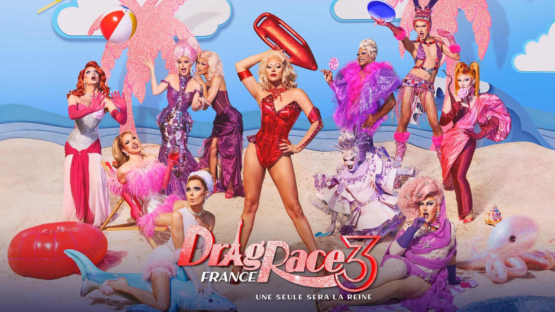 Drag Race France affiche queens