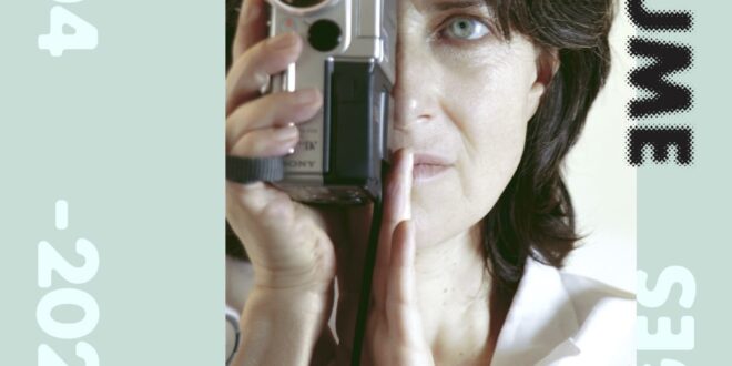 Exposition Chantal Akerman. Travelling au Jeu de Paume affiche cinéma installation