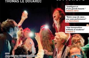 Le Misanthrope par la Compagnie Thomas Le Douarec affiche théâtre classique comédie