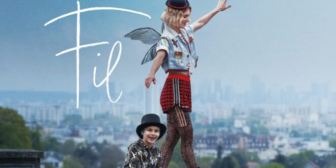 Sur un fil de Reda Kateb affiche comédie dramatique clowns