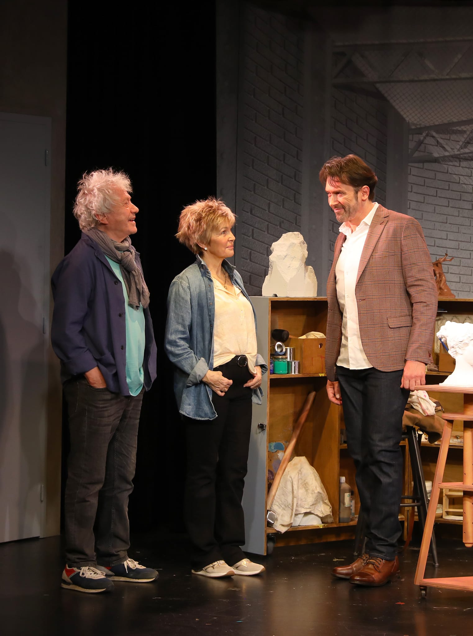 Un atelier pour deux par Jean-Luc Moreau image pièce de théâtre comédie