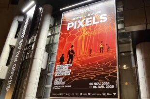 Exposition Pixels de Miguel Chevalier image art numérique art virtuel
