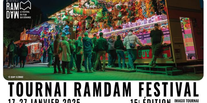 Tournai Ramdam Festival 2025 affiche image Le Festival du Film Qui Dérange