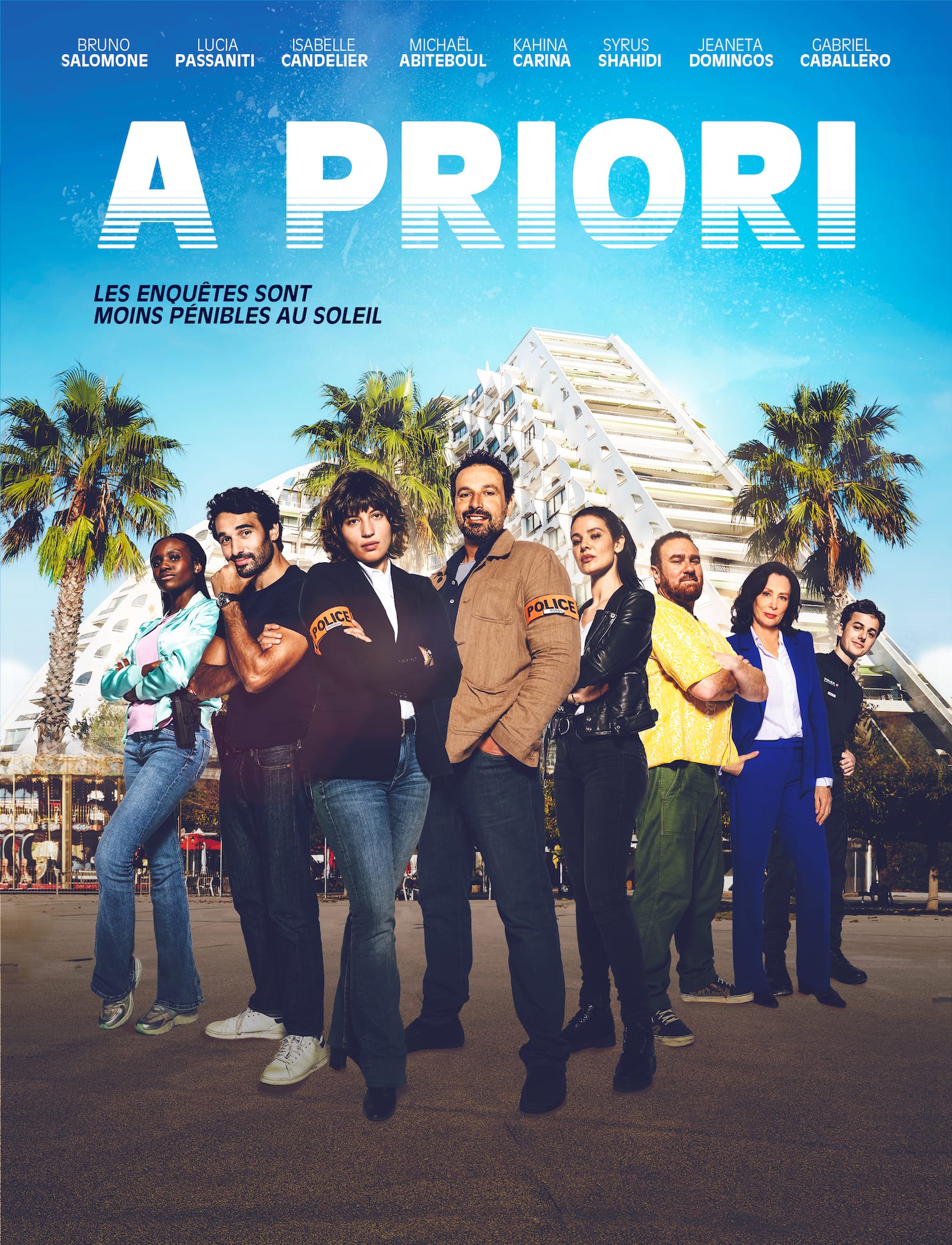 a priori de benoît masocco affiche série télé policier comédie