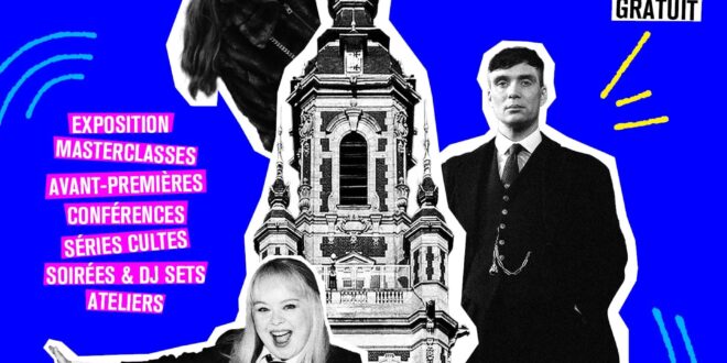 séries mania 2025 affiche festival Lille et Hauts-de-France