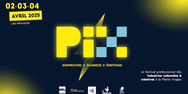 festival pix 2025 affiche rendez-vous industries culturelles et créatives