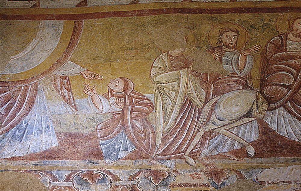 église saint martin de vic purification des levres isaie fresque