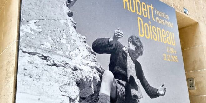 exposition robert doisneau. instants donnés au musée maillol affiche photographie