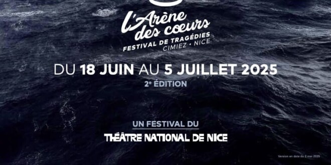 festival de tragédie 2025 du théâtre national de nice affiche théâtre classique théâtre contemporain