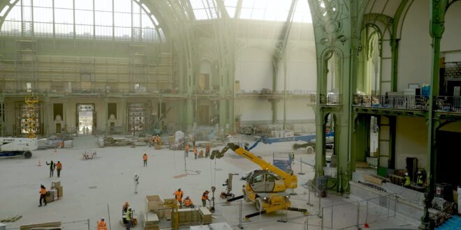 les métamorphoses du grand palais image documentaire télé